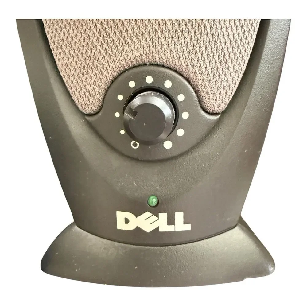 Dell A215 Multimedia 2 Computer Speakers With Power Cord Black